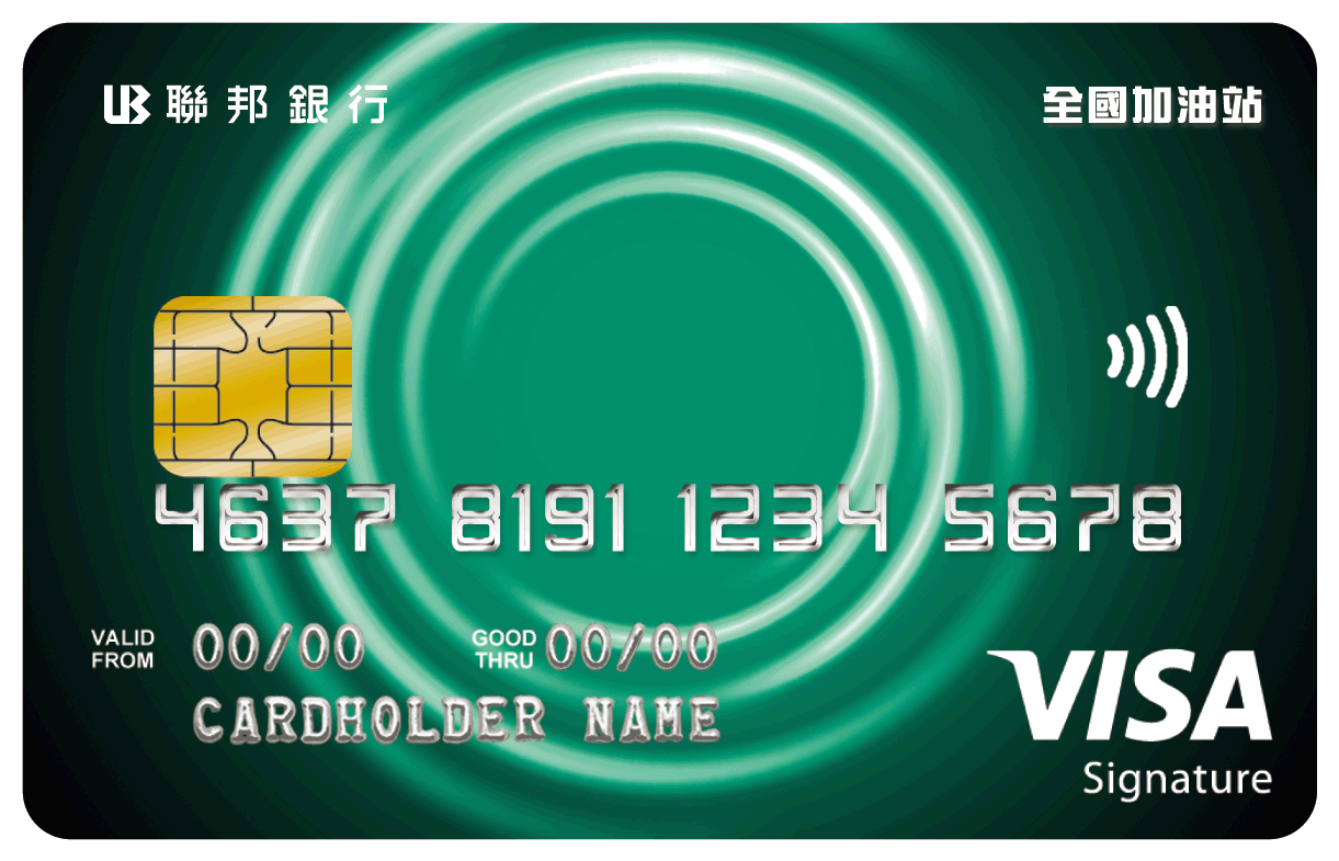 全國加油悠遊御璽卡-VISA
