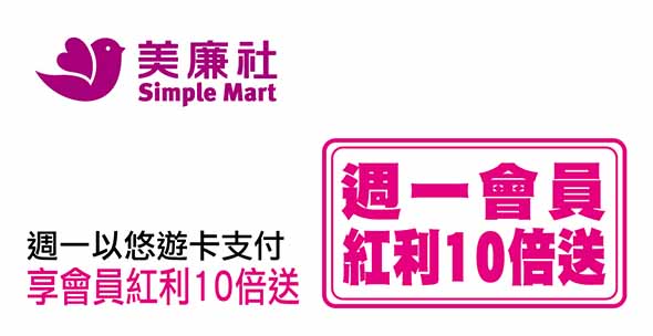 悠遊卡/悠遊聯名卡卡友消費優惠-美廉社