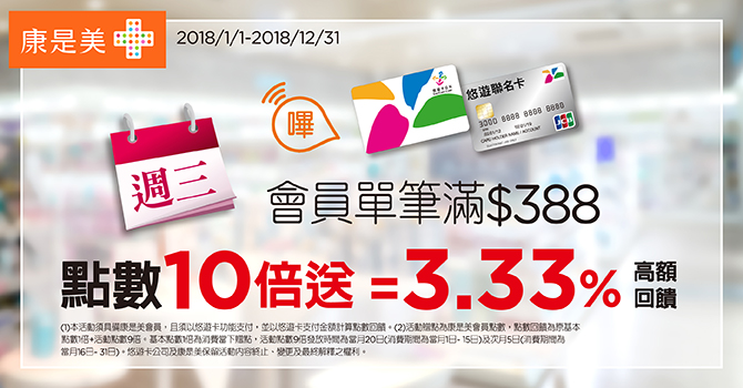 小額消費活動-康是美1