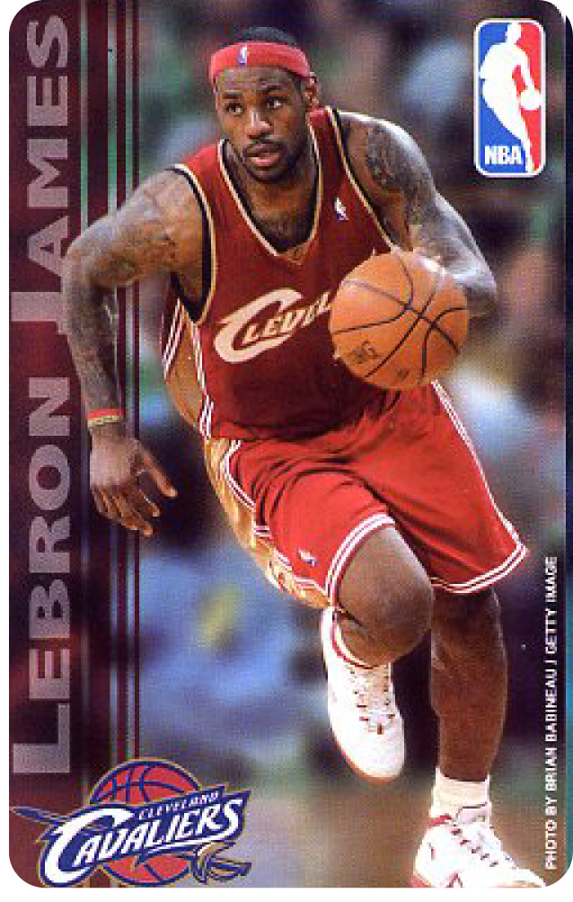NBA美國夢幻8隊-LeBron James (普)