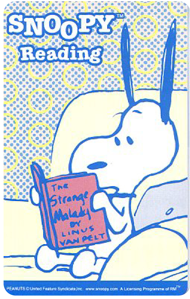 SNOOPY開心的一天-Reading