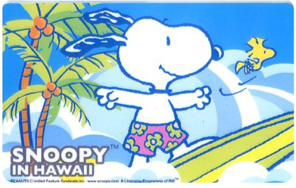 SNOOPY環遊世界-夏威夷