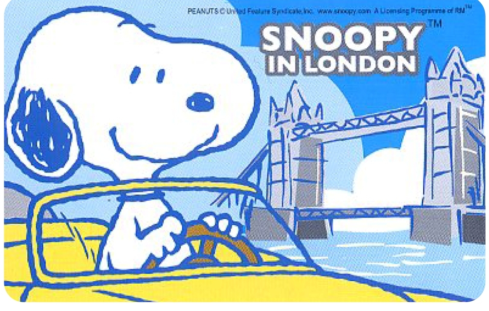 SNOOPY環遊世界-倫敦