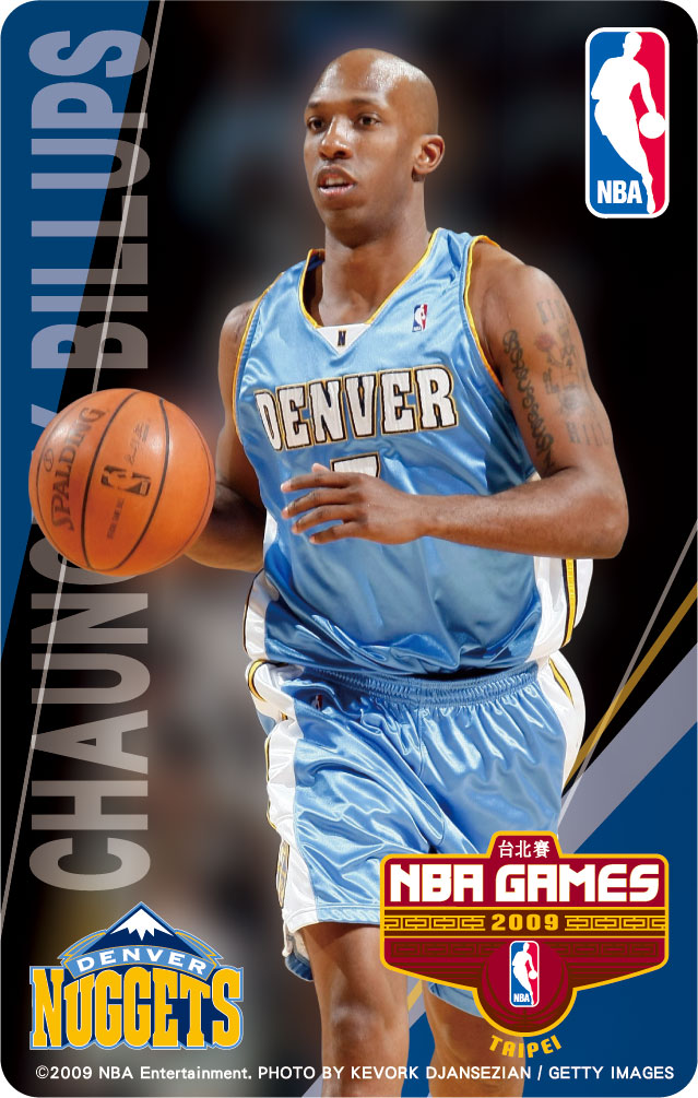 2009NBA台北賽悠遊卡Nuggets 1 Chauncey Billups