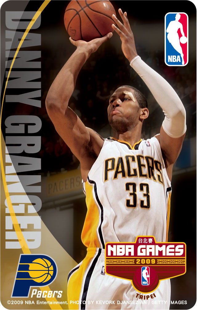 2009NBA台北賽悠遊卡Pacers 33 -Danny Granger