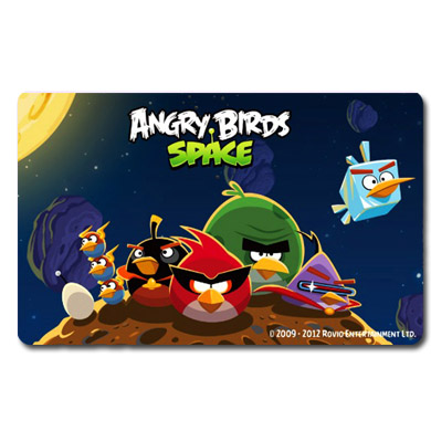 2012 ANGRY BIRDS悠遊卡-太空版(上太空)