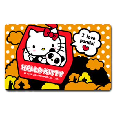 貓纜xHELLO KITTY悠遊卡-搭纜車