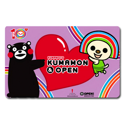 KUMAMON X OPEN悠遊卡-友誼