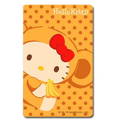 HELLO KITTY悠遊卡-變身猴子款
