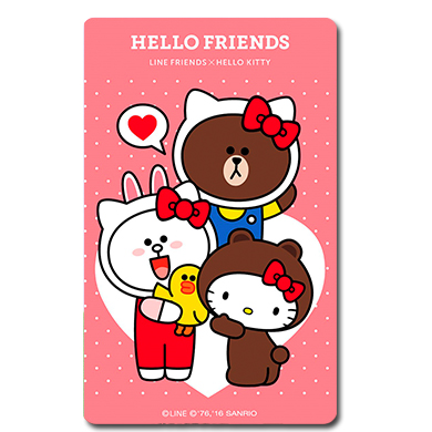 HELLO FRIENDS悠遊卡-好朋友