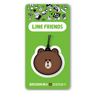 LINE造型悠遊卡-熊大