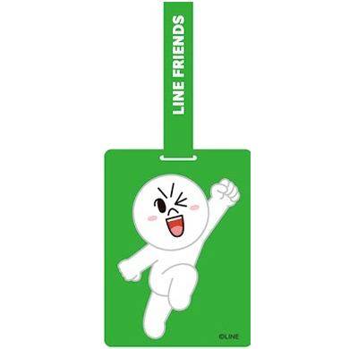 LINE FRIENDS吊飾造型悠遊卡-饅頭人